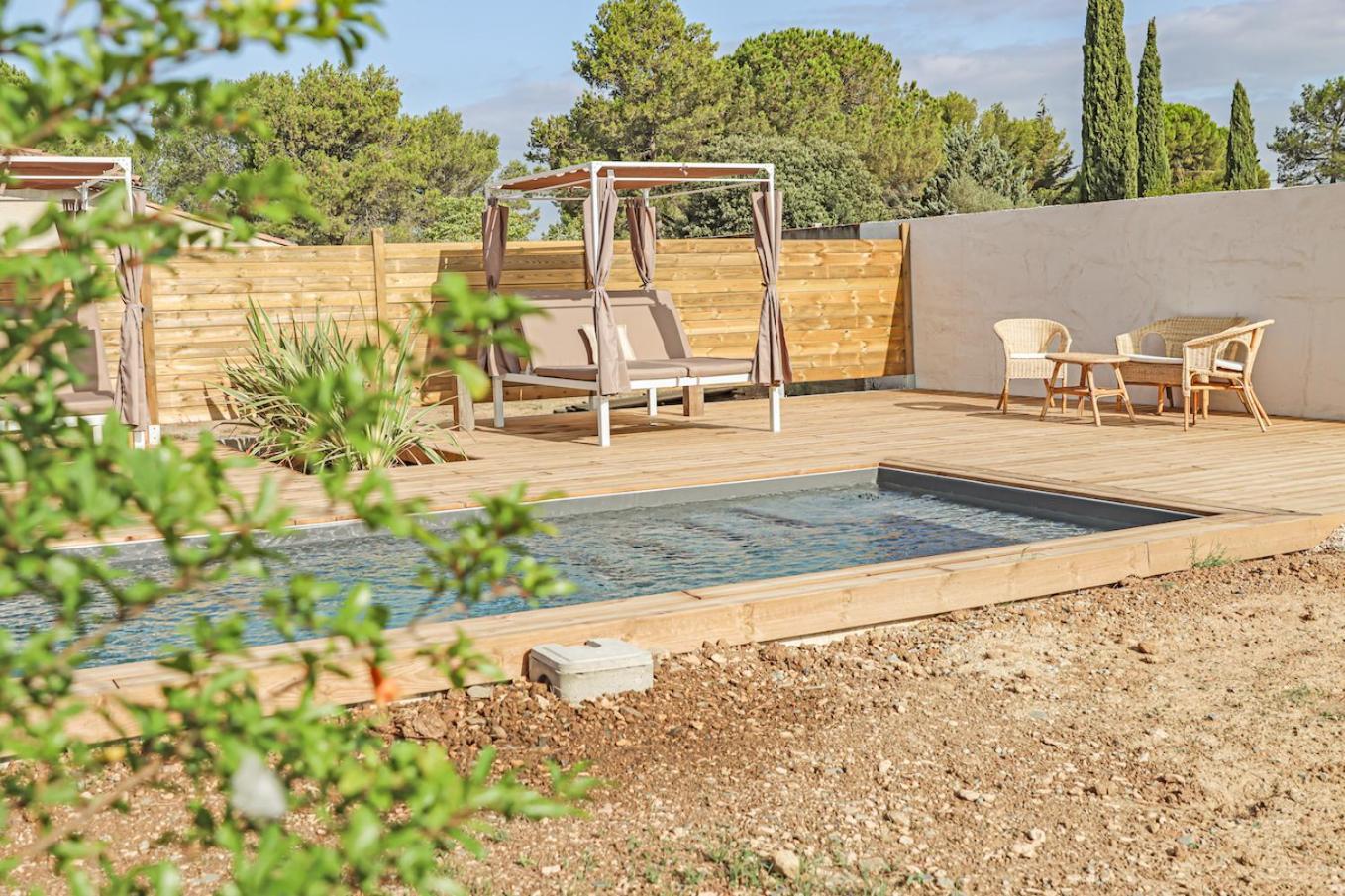 Les Gites De Laure - L'Eden Romantique, Chambres Hotes, Spa Prive, Couloir De Nage, Adults Only Malves-en-Minervois Exteriör bild